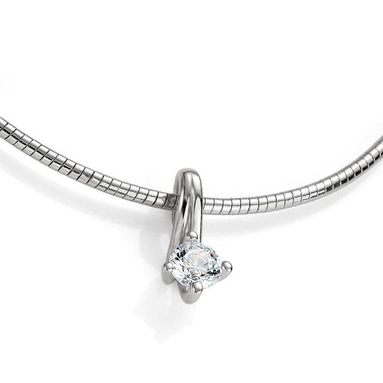 Breuning Anhaenger Breuning Solitaire Anhaenger Zirkonia Silber in der Hochzeitsschmiede Aachen kaufen