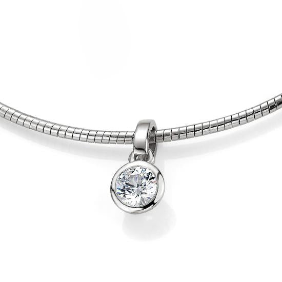 Breuning Anhaenger Breuning Solitaire Anhaenger Zirkonia Silber in der Hochzeitsschmiede Aachen kaufen