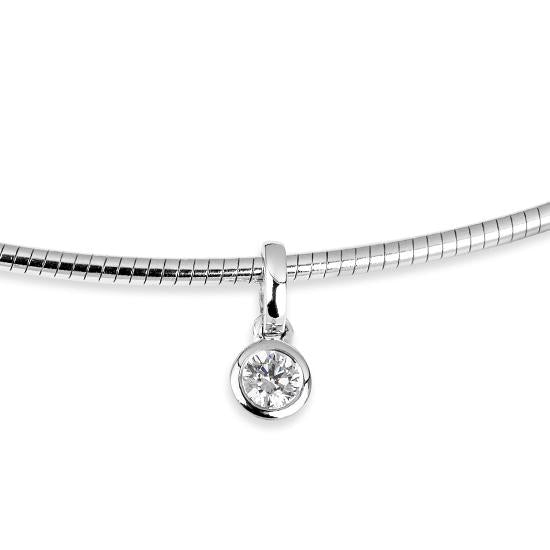 Breuning Anhaenger Breuning Solitaire Anhaenger Zirkonia Silber in der Hochzeitsschmiede Aachen kaufen