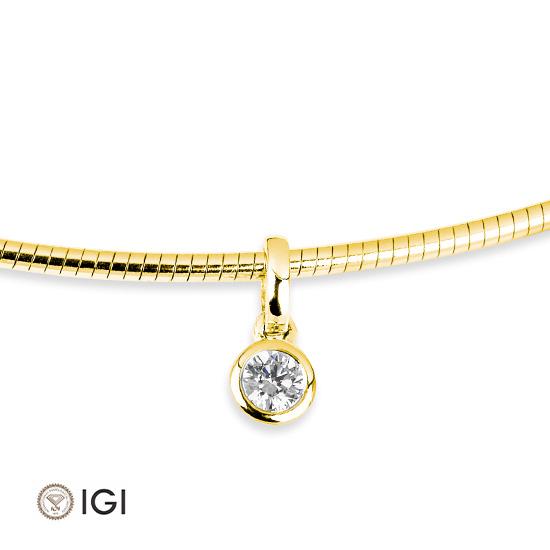 Breuning Anhaenger Breuning Solitaire Anhaenger Gelb-Gold in der Hochzeitsschmiede Aachen kaufen