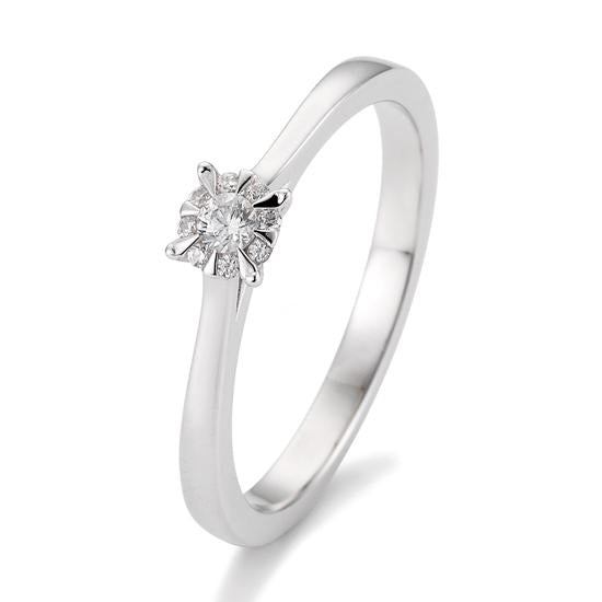 Breuning Verlobungsring Breuning Solitaire Verlobungsring Hero Weiss-Gold in der Hochzeitsschmiede Aachen kaufen