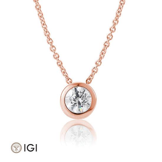 Breuning Anhaenger Breuning Solitaire Anhaenger Laeufer Rot-Gold in der Hochzeitsschmiede Aachen kaufen