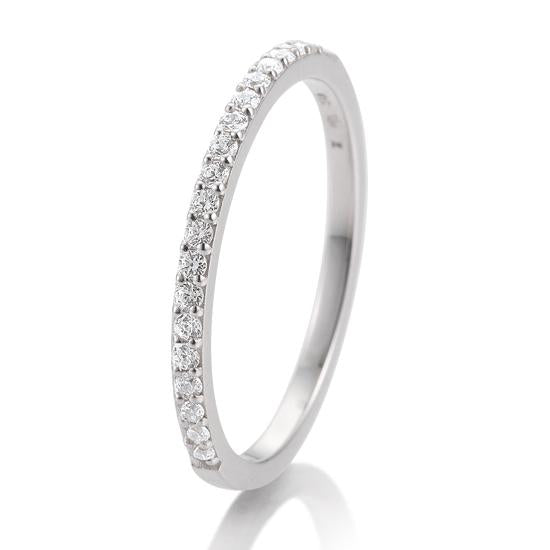 Breuning Memoire Ring Breuning Solitaire Memoire Ring Weiss-Gold in der Hochzeitsschmiede Aachen kaufen