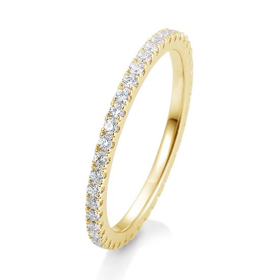 Breuning Memoire Ring Breuning Solitaire Memoire Ring Gelb-Gold in der Hochzeitsschmiede Aachen kaufen