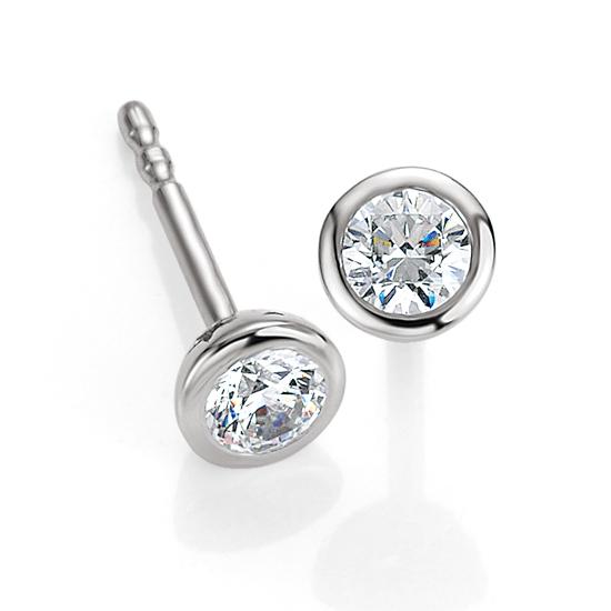 Breuning Ohrschmuck Breuning Solitaire Ohrschmuck Zirkonia Silber in der Hochzeitsschmiede Aachen kaufen