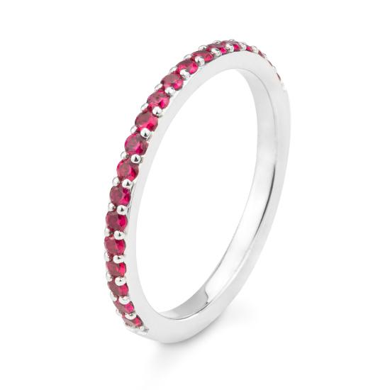 Breuning Solitaire Ring Breuning Solitaire Ring ERUBIN Weiss-Gold in der Hochzeitsschmiede Aachen kaufen
