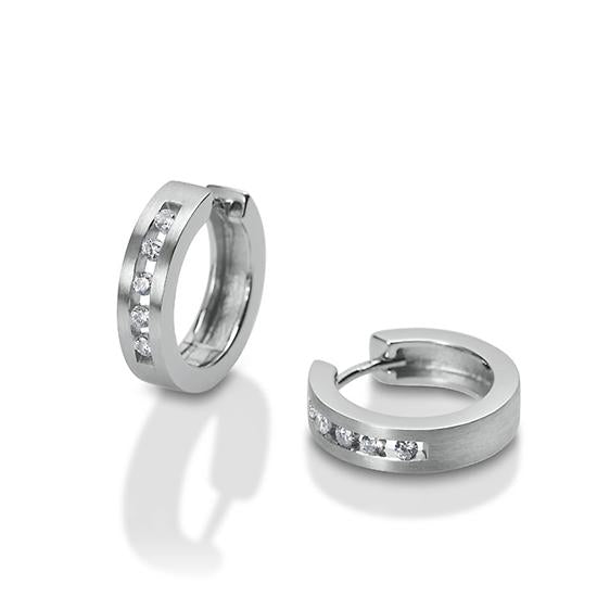 Breuning Ohrschmuck Breuning Solitaire Ohrschmuck Zirkonia Silber in der Hochzeitsschmiede Aachen kaufen