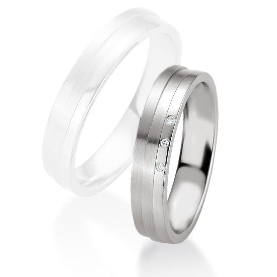 Breuning Partnerringe Breuning Partnerringe Damenring Silber in der Hochzeitsschmiede Aachen kaufen