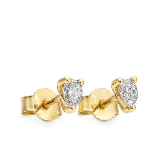 Breuning Ohrschmuck Breuning Solitaire Ohrschmuck Gelb-Gold in der Hochzeitsschmiede Aachen kaufen