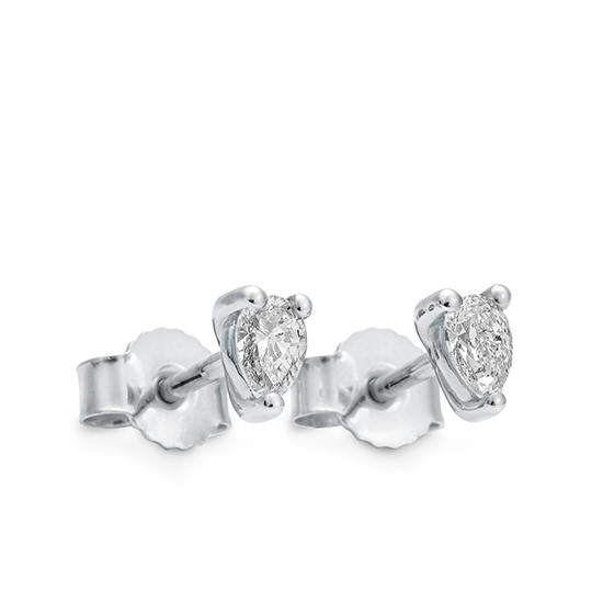 Breuning Ohrschmuck Breuning Solitaire Ohrschmuck Weiss-Gold in der Hochzeitsschmiede Aachen kaufen