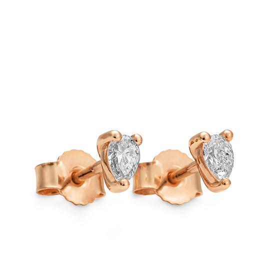 Breuning Ohrschmuck Breuning Solitaire Ohrschmuck Rot-Gold in der Hochzeitsschmiede Aachen kaufen