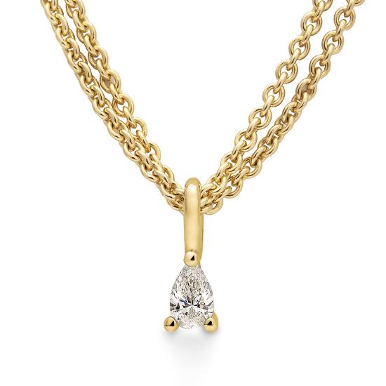 Breuning Anhaenger Breuning Solitaire Anhaenger Gelb-Gold in der Hochzeitsschmiede Aachen kaufen