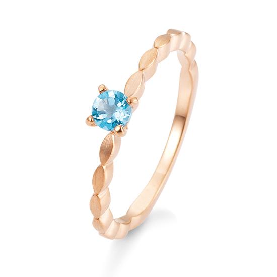 Breuning Verlobungsring Breuning Solitaire Verlobungsring Fantasy Rot-Gold in der Hochzeitsschmiede Aachen kaufen