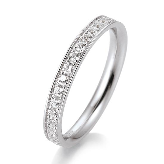 Breuning Memoire Ring Breuning Solitaire Memoire Ring Weiss-Gold in der Hochzeitsschmiede Aachen kaufen