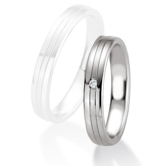 Breuning Partnerringe Breuning Partnerringe Damenring Silber in der Hochzeitsschmiede Aachen kaufen