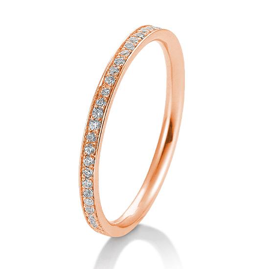 Breuning Memoire Ring Breuning Solitaire Memoire Ring Rot-Gold in der Hochzeitsschmiede Aachen kaufen