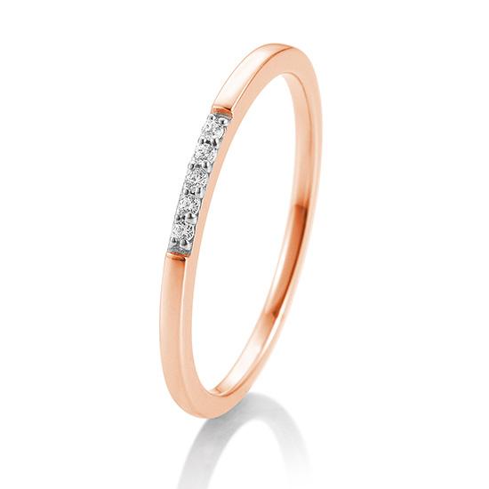 Breuning Memoire Ring Breuning Solitaire Memoire Ring Rot-Gold in der Hochzeitsschmiede Aachen kaufen
