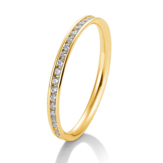 Breuning Memoire Ring Breuning Solitaire Memoire Ring Gelb-Gold in der Hochzeitsschmiede Aachen kaufen