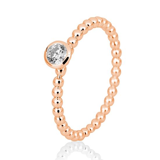 Breuning Verlobungsring Breuning Solitaire Verlobungsring Kugel Rot-Gold in der Hochzeitsschmiede Aachen kaufen