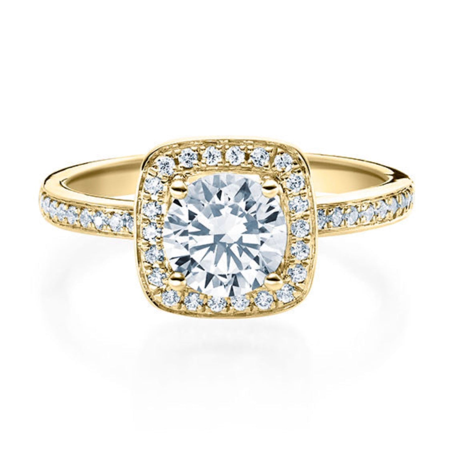 Halo Diamantringe in Aachen kaufen