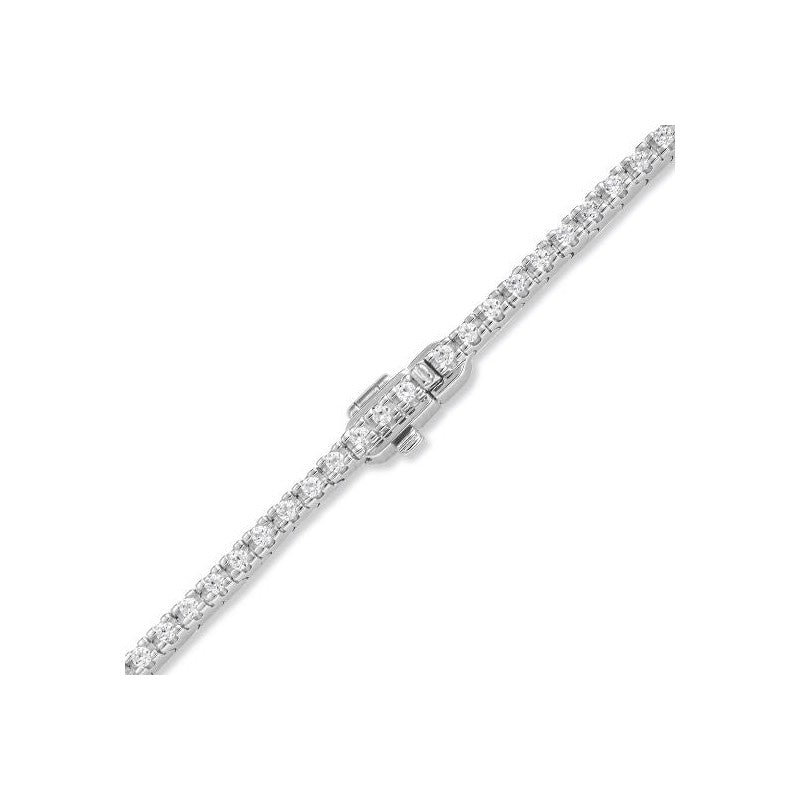 Tennisarmband mit Brillanten 1,20ct H/si in Weißgold, Gelbgold oder Rotgold