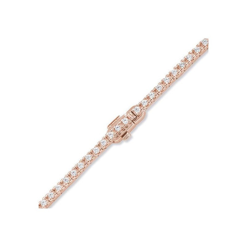 Tennisarmband mit Brillanten 1,20ct H/si in Weißgold, Gelbgold oder Rotgold