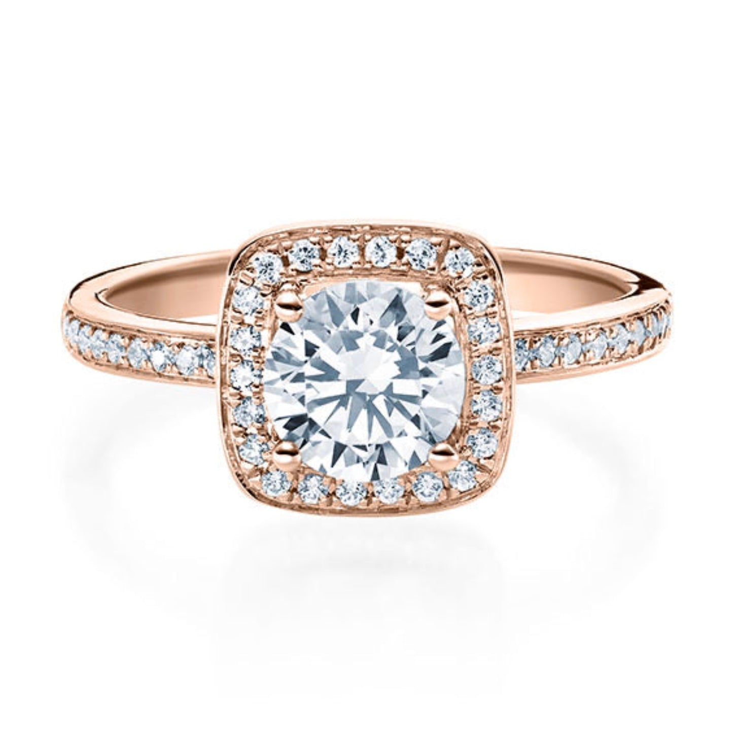 Diamantringe in Rotgold in Aachen kaufen