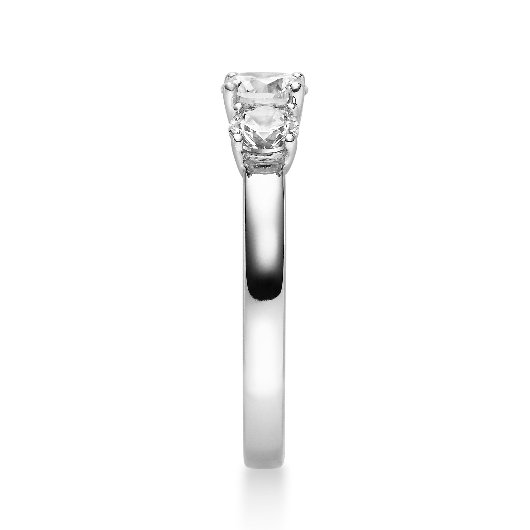 Vorsteckring aus Gold mit Brillanten 0,12ct